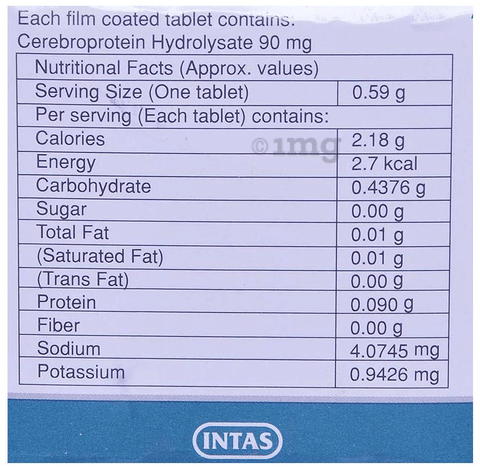 Cerevate 90mg Tablet image Cerevate 90mg Tablet image