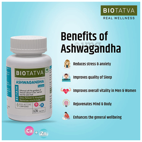 Biotatva Ashwagandha Tablet image