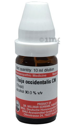 Dr Willmar Schwabe Germany Thuja Occidentalis Dilution CM: Buy bottle of  10.0 ml Dilution at best price in India | 1mg