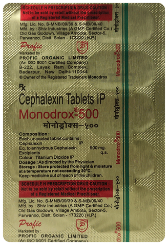 Monodrox 500 Tablet image Monodrox 500 Tablet image