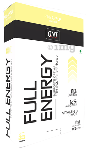 QNT Full Energy Powder Pineapple 1