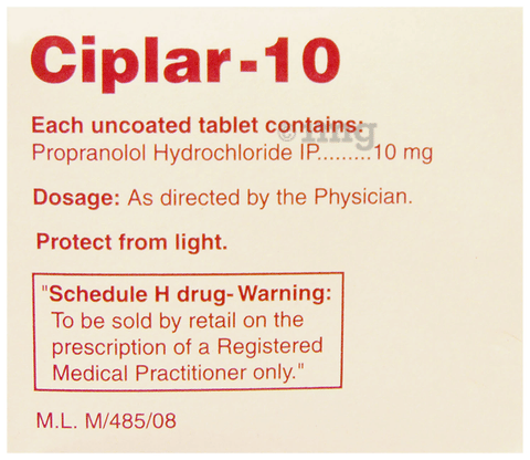 Ciplar 10 Tablet image