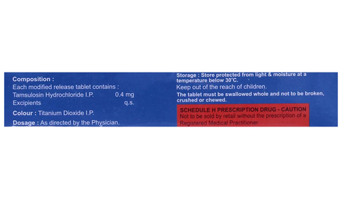 Uritin 0.4mg Tablet image