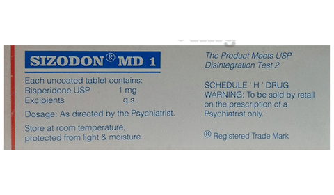Sizodon MD 1 Tablet image Sizodon MD 1 Tablet image