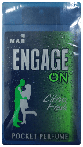 Engage On Man Pocket Perfume Spray Citrus Fresh Buy bottle of