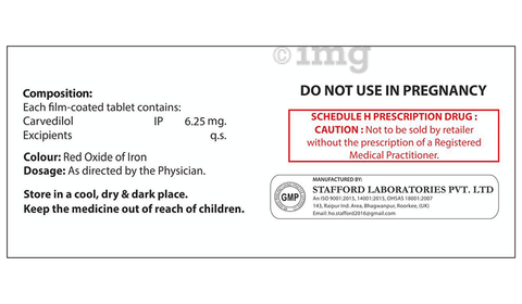 Carvix 6.25 Tablet image