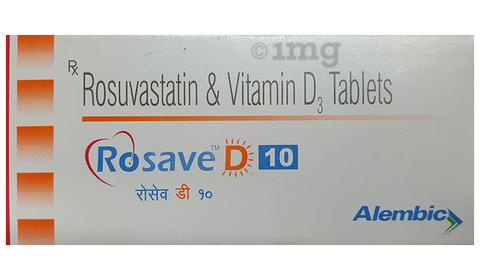 Rosave D 10 Tablet image