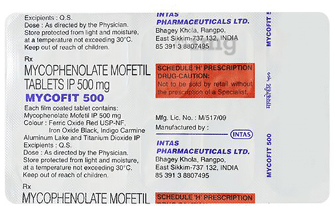 Mycofit 500 Tablet