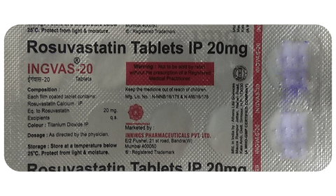 Ingvas 20mg Tablet image