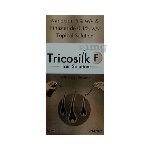 Tricosilk F Hair Solution: View Uses, Side Effects, Price and Substitutes |  1mg
