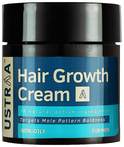 Ustraa Hair Growth Kit (Anti Hairfall Shampoo 250ml, Hair Growth Vitalizer  100ml & Cream 100gm): Buy combo pack of 3 Packs at best price in India | 1mg