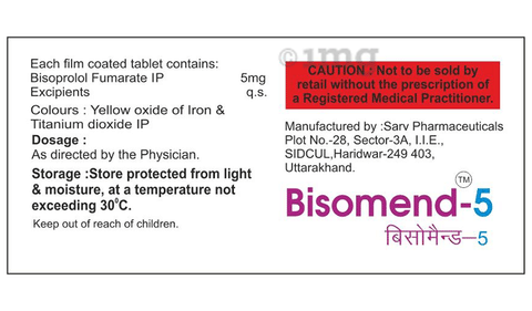 Bisomend 5 Tablet image