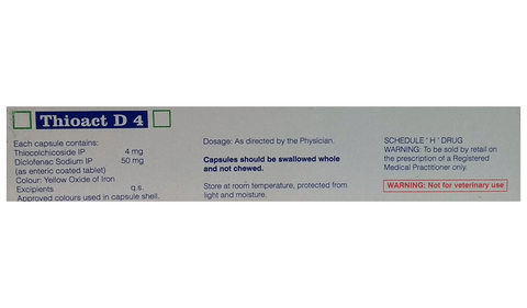 Thioact D 4 Capsule image