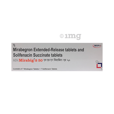 Msn Mirabig S 50 Combikit View Uses Side Effects Price And Substitutes 1mg