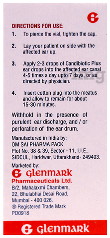 Candibiotic Plus Ear Drop