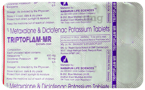 ट्रिप्टोफ्लैम-एमआर टैबलेट image