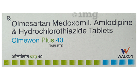 Olmewon Plus 40 Tablet image Olmewon Plus 40 Tablet image