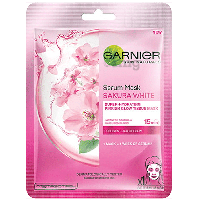 Garnier Skin Naturals Serum Mask Sakura White Sheet Mask
