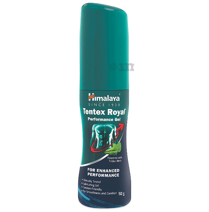 Himalaya Tentex Royal Performance Lubricating Gel: Buy bottle of 50 gm ...