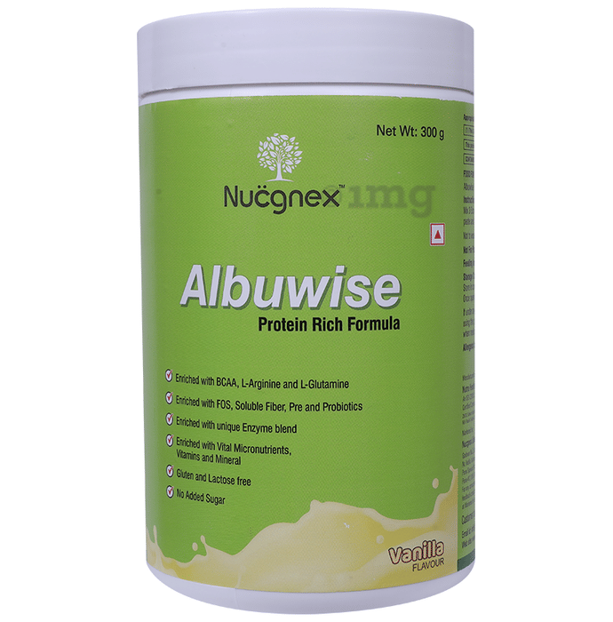 Nucgnex Albuwise Protein Rich with BCAA, LArginine & LGlutamine