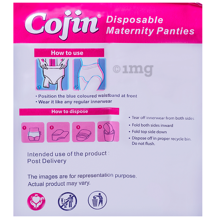 Cojin Disposable Maternity Pad Panties (Pack of 5) 25 pcs