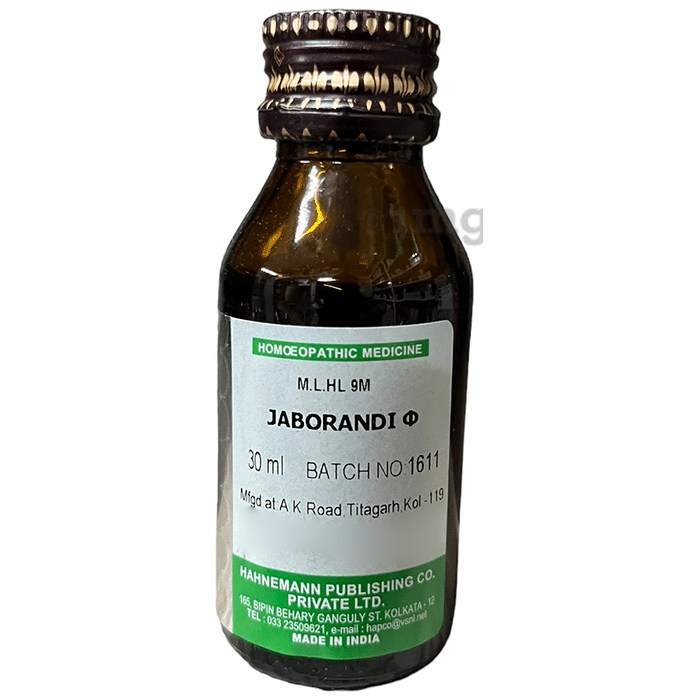 Hapco Jaborandi Mother Tincture Q