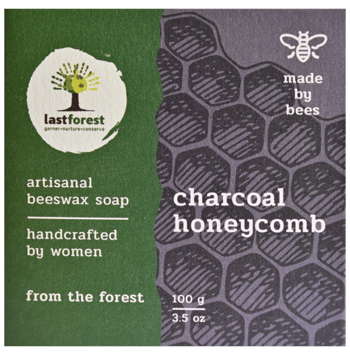 Last Forest Charcoal Honeycomb Beeswax Soap