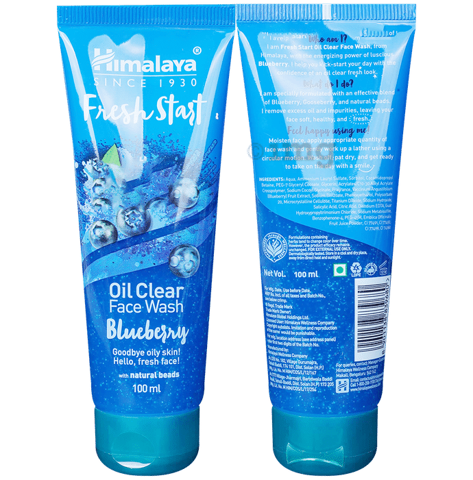 Himalaya Personal Care Fresh Start Oil Clear Blueberry Face Wash