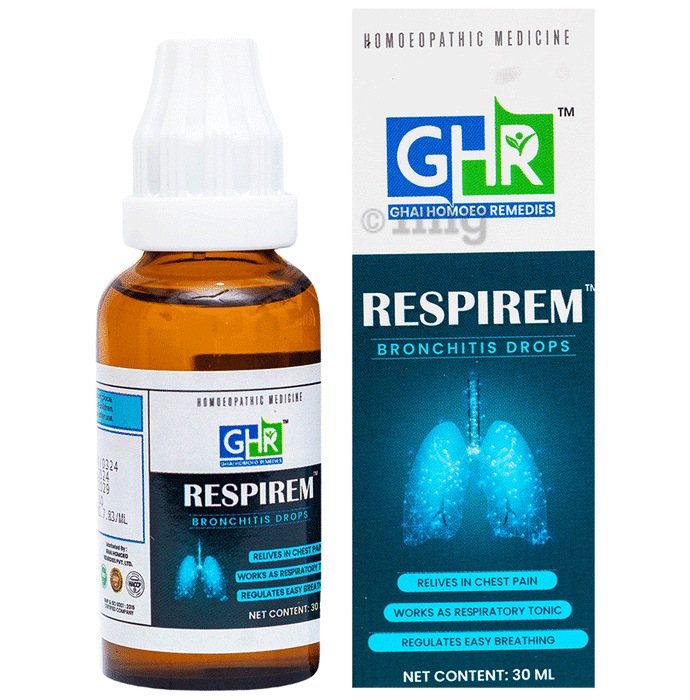 Ghai Homoeo Remedies Respirem Drop