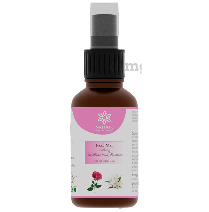 Natuur Tea Rose & Jasmine Facial Mist