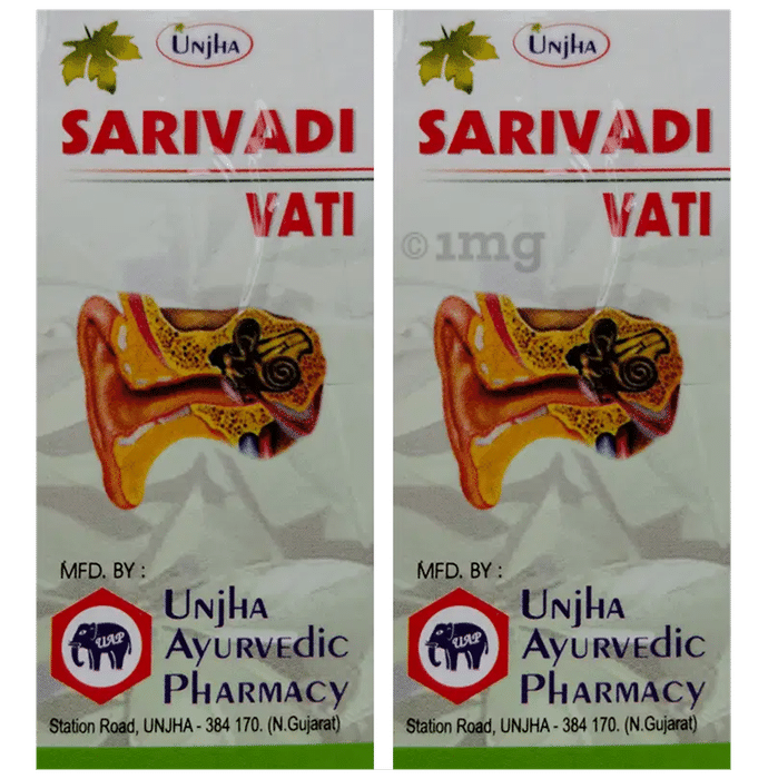 Unjha Unjha Sarivadi Vati Tablet (40 Each)