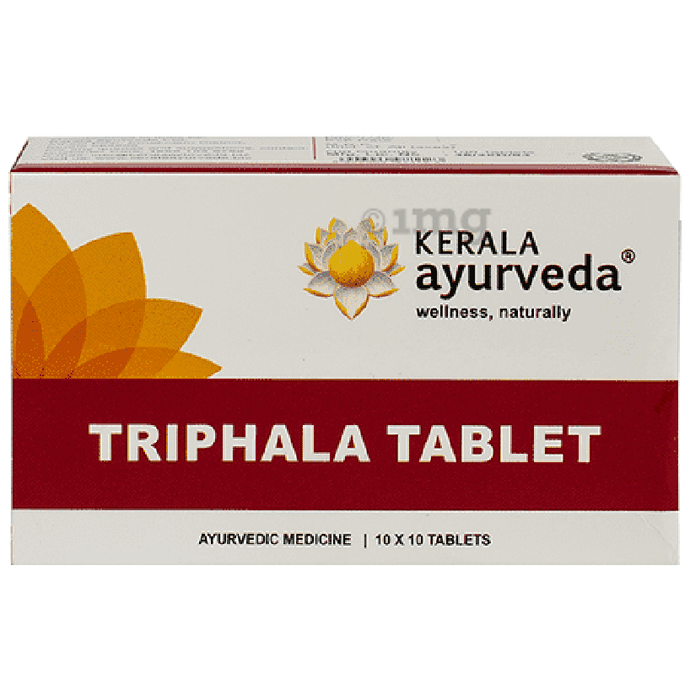 Kerala Ayurveda Triphala Tablet | Eases Constipation & Supports Digestive Health