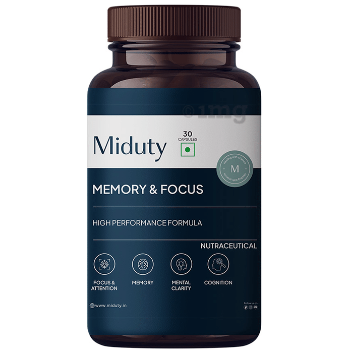 Miduty Memory & Focus Capsule