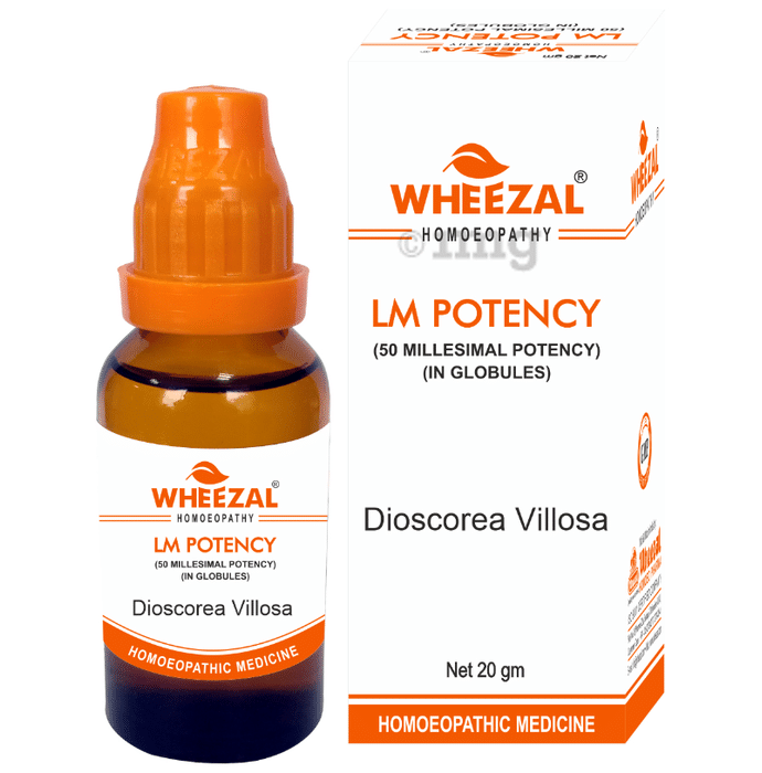 Wheezal Dioscorea Villosa Globules 0/3 LM