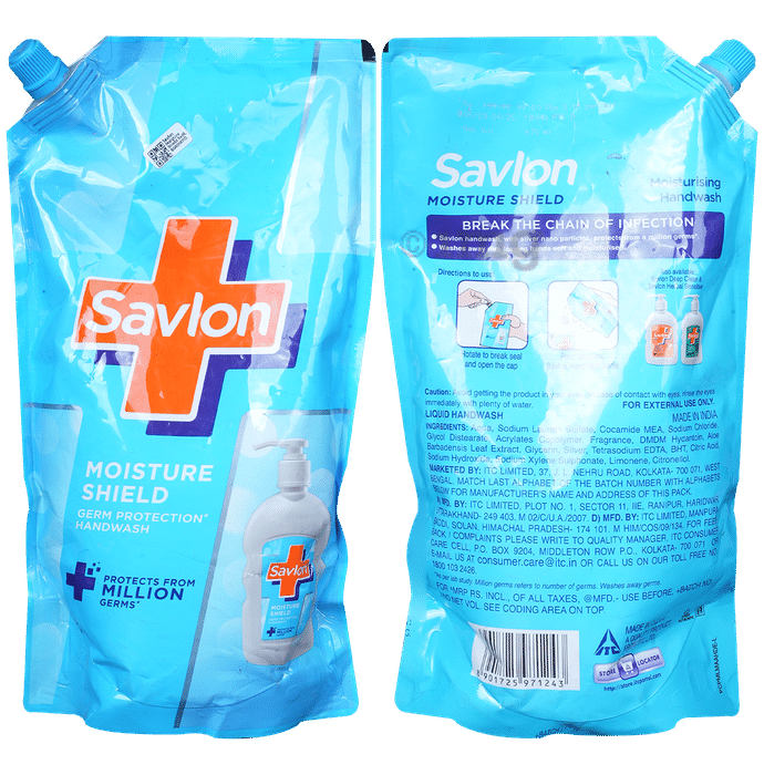 Savlon Moisture Shield Germ Protection Liquid Handwash