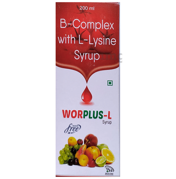 World Heal Worplus-L Syrup Sugar Free
