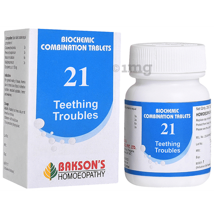 Bakson's Homeopathy Biocombination 21 Tablet