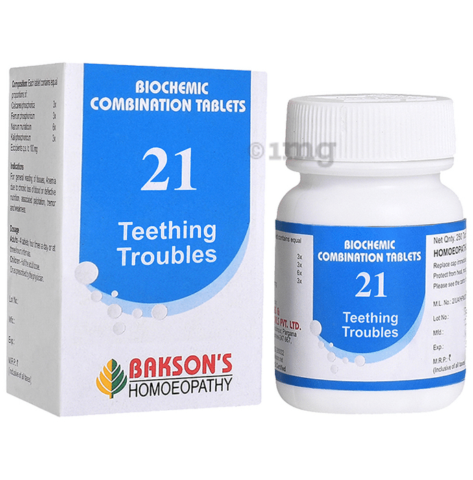 Bakson's Homeopathy Biocombination 21 Tablet