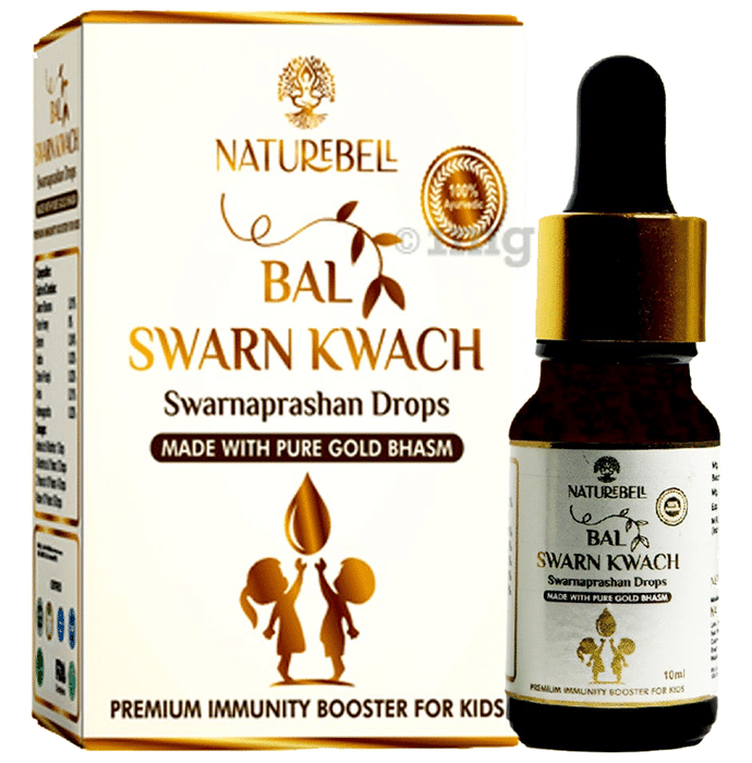 Naturebell Bal Swarn Kwach Swarnaprashan Drop (10ml Each)