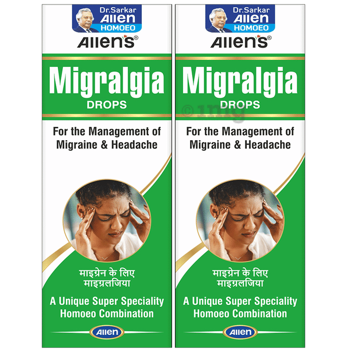 Allen Laboratories Migralgia Drops (30ml Each)