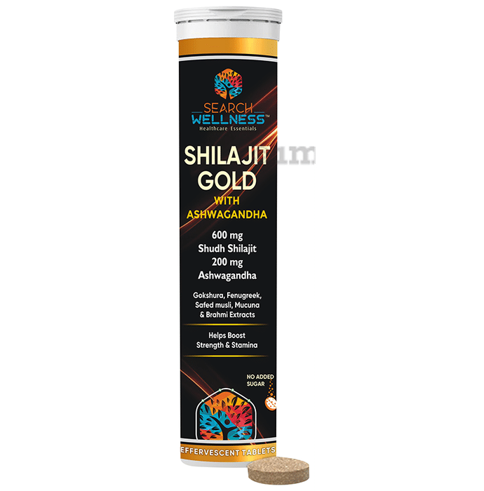 Search Wellness Shilajit Gold Effervescent Tablet (15 Each)