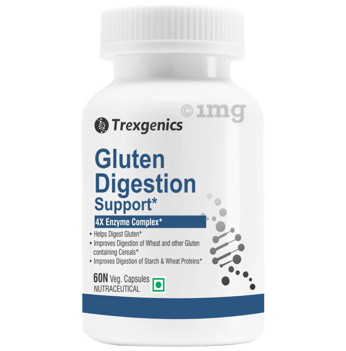 Trexgen Gluten Digestion Support Veg Capsule
