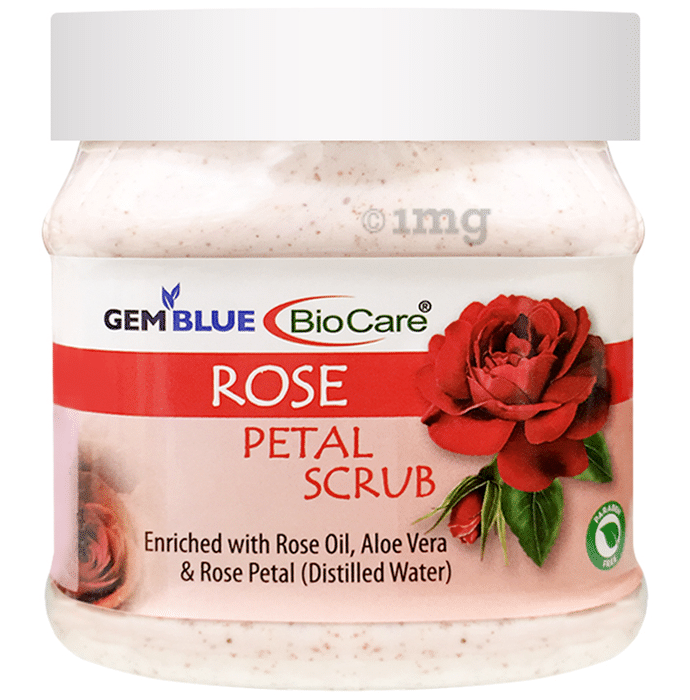 Gemblue Biocare Rose Petal Scrub