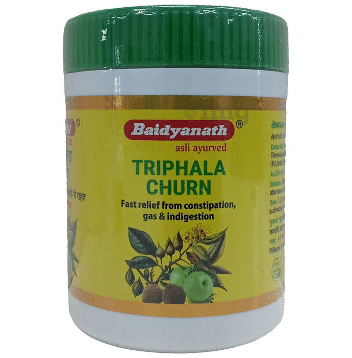 Baidyanath Triphala Churn | Eases Constipation, Acidity & Gas