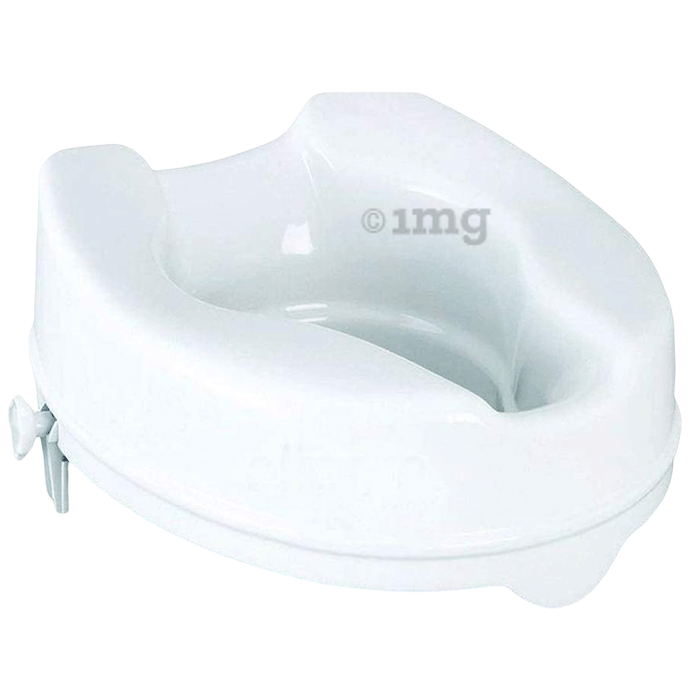 MCP Commode Raiser/Elevated Toilet Seat without Lid 6inch White
