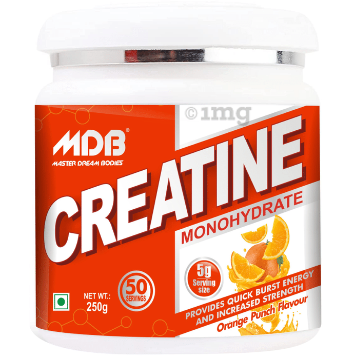 MDB Master Dream Bodies Creatine Monohydrate Orange Punch