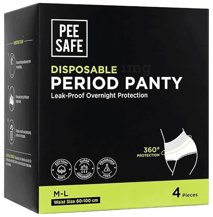 Pee Safe Disposable Period Panty M-L