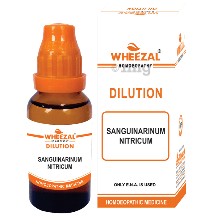 Wheezal Sanguinarinum Nitricum Dilution 30