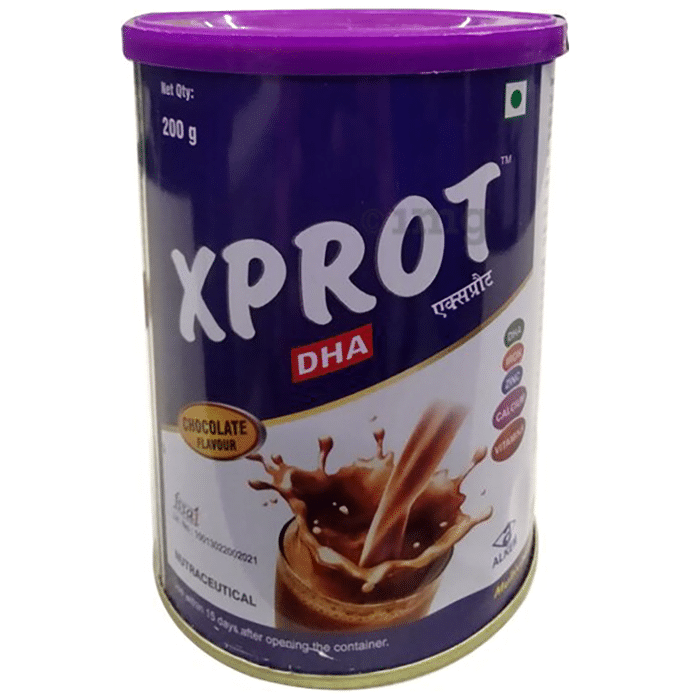 Xprot DHA with Vitamins & Calcium | Flavour Powder Chocolate