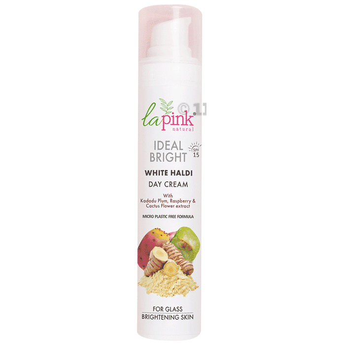 La Pink Ideal Bright White Haldi Day Cream SPF 15
